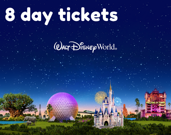 Disney 8 Day Tickets